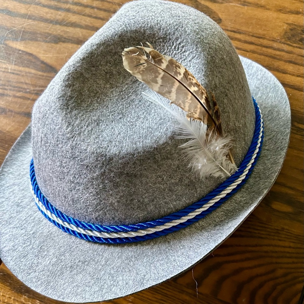 Classic Gray Fedora Hat